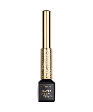 L'Oreal Paris Makeup Matte Signature Liquid Dip Eyeliner  Waterproof  Precise and Easy Application  All Day Wear  Vivid Matte Finish  Greige  0.07 fl  Oz. Greige 1 Count (Pack of 1)