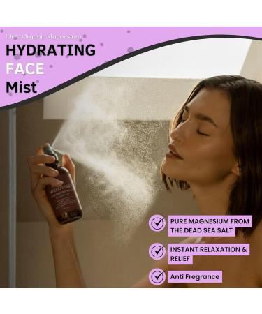 Retox Wellness Magnesium Mist Unscented| Pure Magnesium Oil Spray for Calming Nighttime Routine| Body & Foot Spray Refreshes Tired Skin| Light non-greasy formula| Ideal for Sensitive Skin 4oz - Buy Online on GoSupps.com