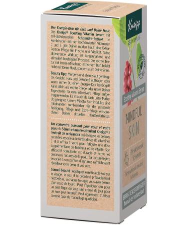Kneipp Works Kneipp Mindful Skin Boosting Vitamine Serum 30 ml - Buy Online on GoSupps.com