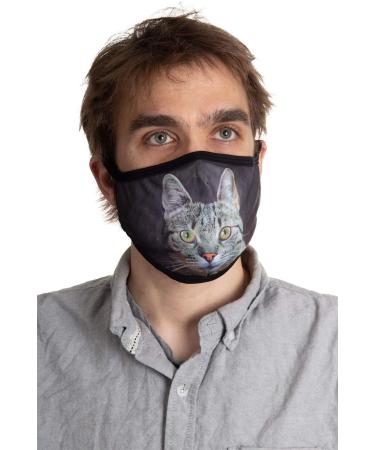 Cute Assorted Cat Face Mask - 3 Pack Tabby - Buy Online on GoSupps.com