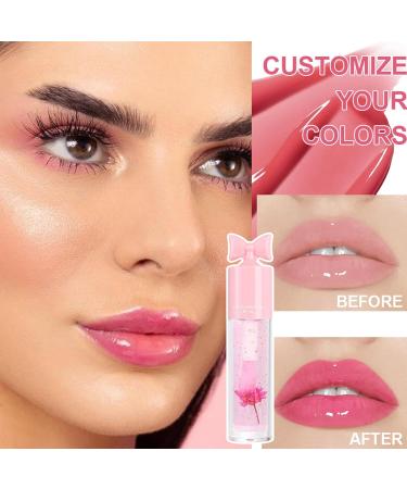  Generisch Color-changing lip oil moisturizing and transparent lip treatment oil glossy and long-lasting perfect makeup gift for girlfriend mom and daughter - Buy Online on GoSupps.com