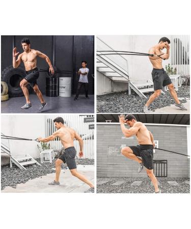 YNXing Dynamic Resistance Trainer | 9.8ft Elastic Cord for Strength Power & Agility Training - Improve Speed & Performance - Buy Online on GoSupps.com