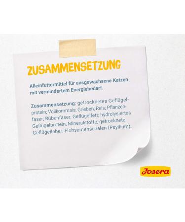 Josera L ger Cat Food 400g | Low Fat Super Premium Dry Food for Adult Cats | International Shipping Available - Buy Online on GoSupps.com