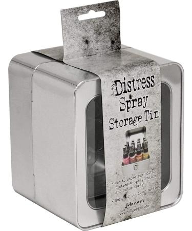 Tim Holtz Ranger Distress Spray Storage Tin - Holds 12 - Buy Online on GoSupps.com