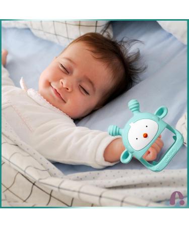 Bite Ring Baby Toy - BPA-Free Dental Aid for 0-12 Months | Glove Teething Ring & Nursing Accessories - Buy Online on GoSupps.com