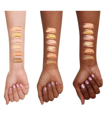 Luxury By Sofia Tinted Moisturizer | Organic & Natural Ingredients | Moisturizes Brightens Smooths & Plumps Skin | Deep Skin Hydration With Certified Skin-Friendly & Safe Properties (Toffee) - Buy Online on GoSupps.com