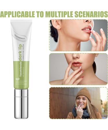 Lip Lightening Cream Moisturizing Lip Balm15g Moisturizing Care Cracked Dark Lips Cream for Work Travel Home - Buy Online on GoSupps.com