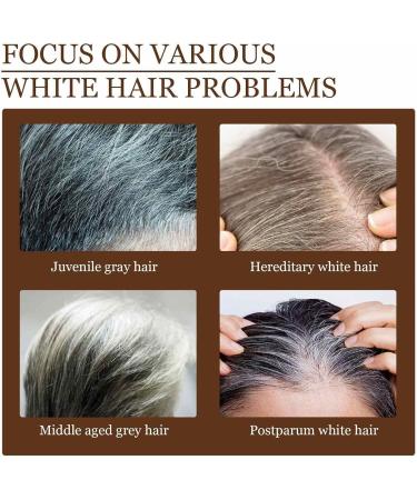  JPSDOWS Anti-Gray Hair Serum Ganoderma Nutrients Natural Darkening | The 30ml anti-gray hair serum promotes healthier thicker hair. - Buy Online on GoSupps.com