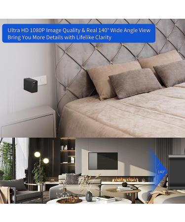 1080P HD Hidden Camera Charger | Wireless Spy Cam with Motion Detection for Home Security, Office, Baby & Pets | Mini USB Hidden Nanny Cam for Elderly Parents - Buy Online on GoSupps.com