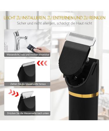 Women's Bikini Trimmer & Body Groomer - Multi-Use Razor for Face Nose Eyebrows Armpits Legs & Men's Chest - IPX7 Wet/Dry Ceramic Blades - Buy Online on GoSupps.com