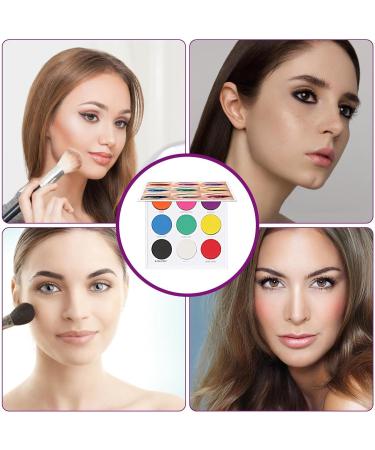 Matte Eyeshadow Palette | Eyeshadow Pallet 9-Color - Pigmented Matte Eyeshadow Blendable Long-lasting for Daily Wedding Dating Rowces - Buy Online on GoSupps.com