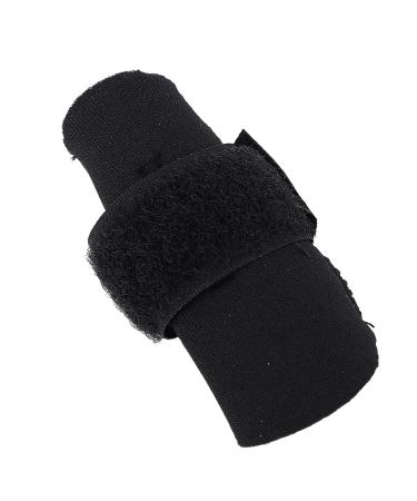 Adjustable Finger Sleeve Support Brace - Compression Shock Absorption for Basketball Volleyball & Baseball - Black Large - Buy Online on GoSupps.com