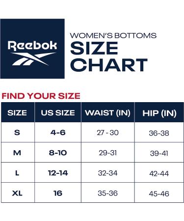 Reebok Women's Performance Leggings - Black Small | Athletic Yoga Pants (S-XL) - Buy Online on GoSupps.com