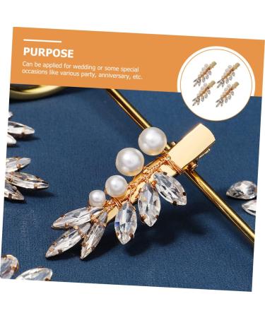 minkissy Wedding wedding hair clips metal hair clips for women clips for hair womens hair clips hair barrettes for women hair clips for wedding Accessories rhinestone girl Hair - Buy Online on GoSupps.com