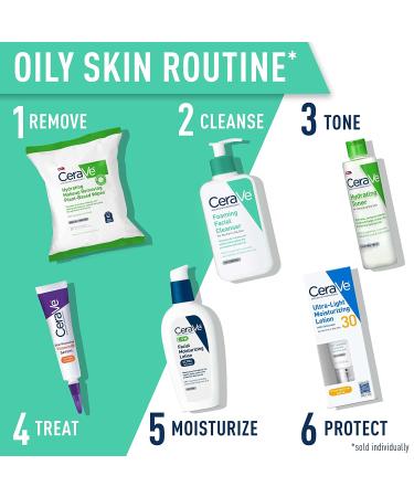 CeraVe Foaming Facial Cleanser for Oily Skin - Makeup Remover  Paraben & Fragrance Free  16 Fl Oz - Buy Online on GoSupps.com