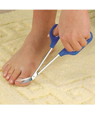 Sharplace Long Handle Toenail Scissors for Seniors - Unique Design to use - Toe Clippers for Men and Women - Buy Online on GoSupps.com