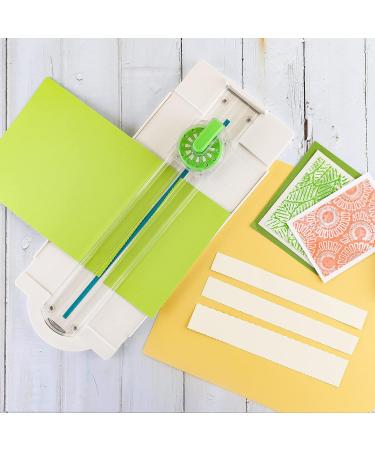 12-Shapes Craft Paper Edge Cutter Dial Trimmer with Measurements - Scrapbooking & Photo Card Decorative Wave Edges Cutting Tool - Buy Online on GoSupps.com
