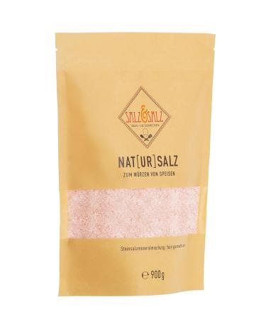 Premium Himalayan Salt - Coarse & Fine 400g & 900g | Natural Rock Salt from Pakistan - Additive-Free Pink Crystal Salt for Mills & Connoisseurs - Buy Online on GoSupps.com
