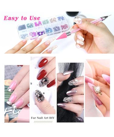 Sularpek Strass Picker Point Anhyzic Pent - Dual Ended Gemstone & Dotting Pen for Nail Art | Nailpunk Abbey - DIY Decoration Tool for Nail Gems & Stones (Rosa) - Buy Online on GoSupps.com