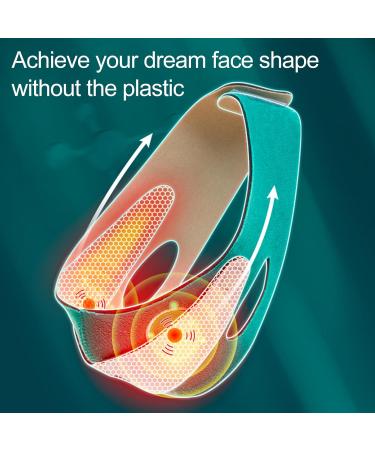 Face Lift Tape Double Chin Reducer - Non-Surgical Face Sculpting Tool for V-Face Shaping Massager - V Line Lifting Mask - Face Lift Tape Reshape Face Contour - Buy Online on GoSupps.com