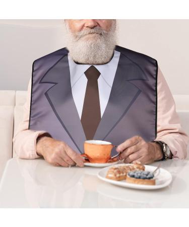 AIEX Adult Bibs: Waterproof Floral Print, Washable & Reusable - Clothing Protectors | Suit 06 - Buy Online on GoSupps.com