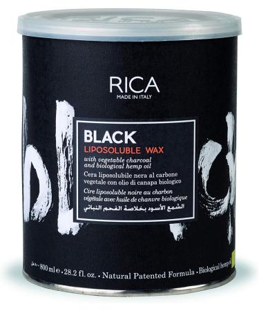 RICA Warmwachs BLACK Bo te de cire d pilatoire pour les jambes 400 ml - Buy Online on GoSupps.com