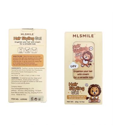 Shop Hair Wax Stick for Kids - No-Greasy Styling Gel with Built-In Comb | Long Lasting & Portable Baby Hair Gel | 0.7oz - Buy Online on GoSupps.com