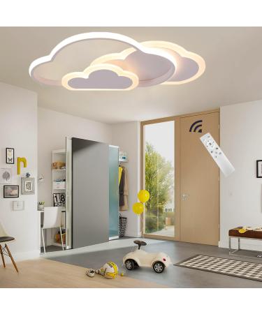 Ghiycotdl ceiling pendant lamp dimmable 3000-6500K modern light ceiling lights for living room bedroom hallway and children's room (52cm)