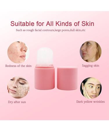 Silicone Face Ice Massager and Contourer - Pink | BeautifulYou - Buy Online on GoSupps.com