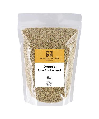 Organic Raw Buckwheat Groats 1kg by Manor Springs Organic