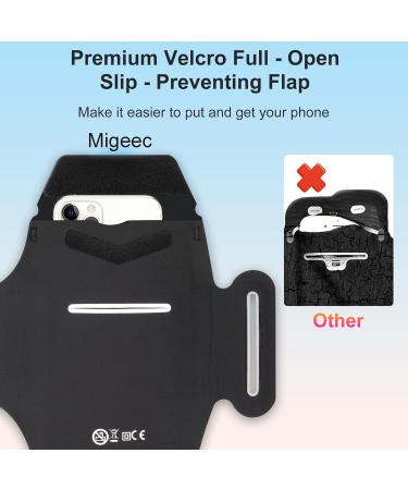 Migeec Sport Armband for iPhone 11 Pro Max XR XS X 6S 7 8 Plus & Galaxy S7 S9 S10 - Premium Cell Phone Bracelet for Active Lifestyle - Buy Online on GoSupps.com