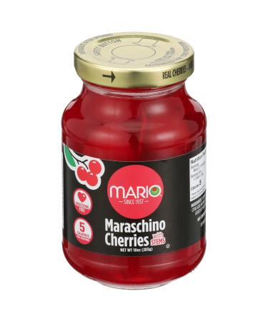 Mario Camacho Foods Marashino Cherries, 4.80 Ounce (Pack of 12)