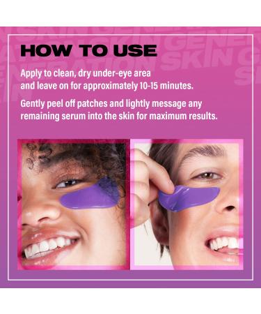 Generation Skin Kakadu Plum Under Eye Brightener Patches - Pack of 5 | Hydrogel Eye Mask for Dark Circles | Anti-Aging Firming and Moisturizing - Buy Online on GoSupps.com