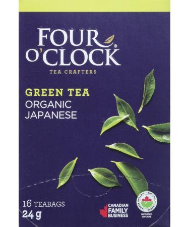 FourOClockTea Japanese Green Tea 6 Count