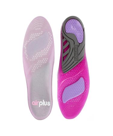 Airplus Amazing Active Lightweight and Breathable Gel Shoe Insole for Cushion and Support  Women's  5-11
