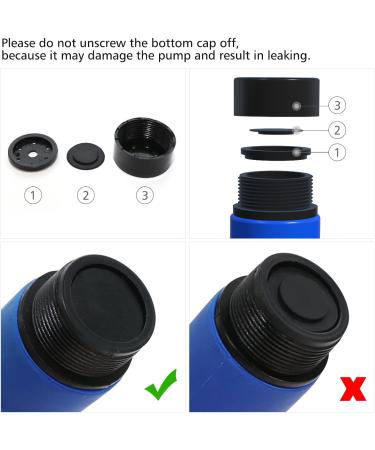 MIRACOL Dual Action Ball Pump with 5 Replacement Needles - Sturdy & Portable Air Pump for Basketball, Soccer, Volleyball, Rugby & More - Buy Online on GoSupps.com