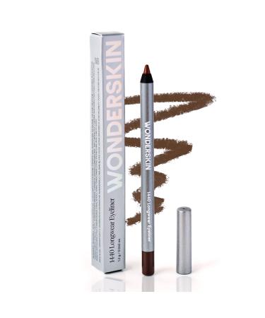 Wonderskin 1440 Longwear Brown Eyeliner Pencils Waterproof Eyeliner Pencil  Eye Makeup Brown Eyebrow Pencil Long Lasting Smudge Proof (Brown Sugar) - Buy Online on GoSupps.com