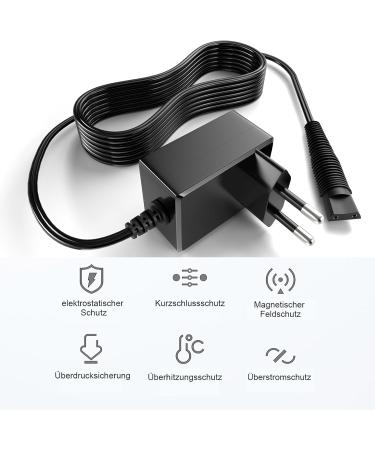 12V Charging Cable Power Supply for Braun Shavers & Silk-EPIL 9 5 7 - International Shipping Available - Buy Online on GoSupps.com