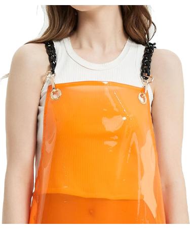 MIKI WELL Hair Stylist Apron - Adjustable Apron with Pockets Orange - Buy Online on GoSupps.com