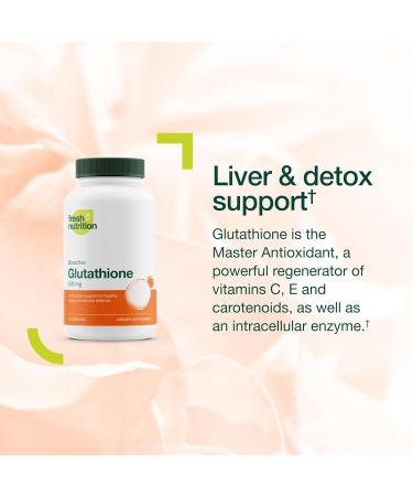 DNA Verified Glutathione Supplement - Vegan, Non GMO, Gluten & Soy Free - Buy Online on GoSupps.com