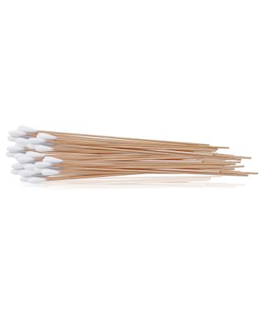 Cosmetex 100x ear cleaning for dogs long 23cm rod cotton head 4mm ear cleaner cotton swabs ear cleaning sticks for pets dog cat M - 23 cm