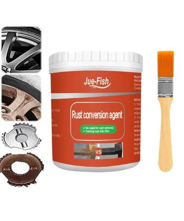 Rust Renovator Rust Conversion Agent Rust Remover for Metal Multi Purpose Anti-Rust Paint Rust Removal Converter Metallic Paint Long Lasting Protection