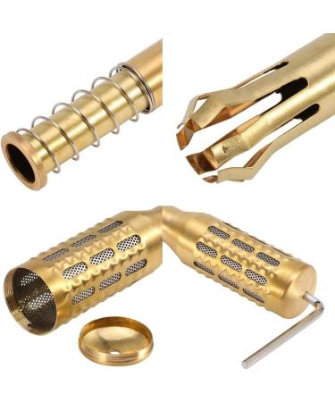 Zhongjiuyuan Big Brass Moxa Rader - 10 Pieces Moxa Sticks for Meridian Massage & Chinese Medicine Therapy | Health Care for All Ages - Buy Online on GoSupps.com