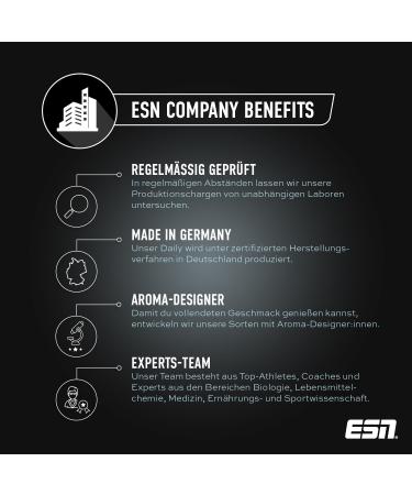 ESN Daily Sour Power 480g - Glutamine Creatine Collagen Peptides & L-Leucine for Joints & Cartilage | Tested Quality Made in Germany - Buy Online on GoSupps.com