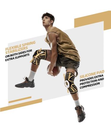 Lexniush Copper Knee Support - Compression Sleeve for Arthritis, Joint Pain Relief, and Sports - Small Size - Buy Online on GoSupps.com