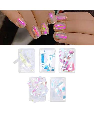 Nail Cellophane Nail Glass Paper Nail Sticker 5 Box for Household Nail Shop - Buy Online on GoSupps.com