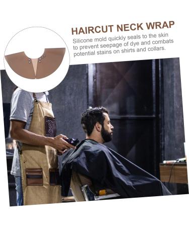 MUSISALY Hair Dye Cloth Hairdressing Neck Collar Stylist Cutting Collar Hair Cutting Collar Coloring Cape for Hair Dye Salon Hair Dye Collar Haircut Neck Guard Haircut Neck Cape Cover 40X40CM - Buy Online on GoSupps.com
