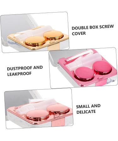 Gatuida 8-Compartment Glasses Case & Contact Lens Organizer - Portable Marble Mini Holder & Plastic Container for Travel - Buy Online on GoSupps.com