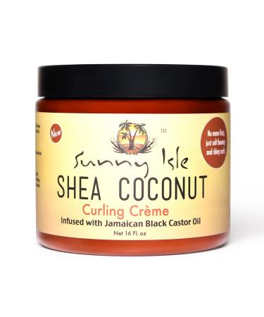 Sunny Isle Shea Coconut Curling Creme 16 fl oz