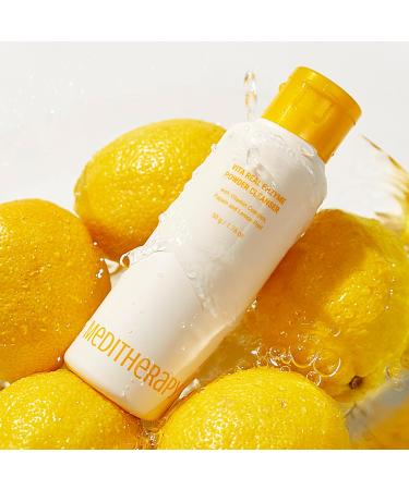 MEDITHERAPY Vita Toning Enzyme Powder Cleanser (1.76 ounce) Blackhead and Whitehead Removal Gentle Exfoliating for Clear Pores Soft Cleanser